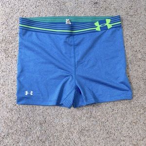 Under Armour spandex biker shorts